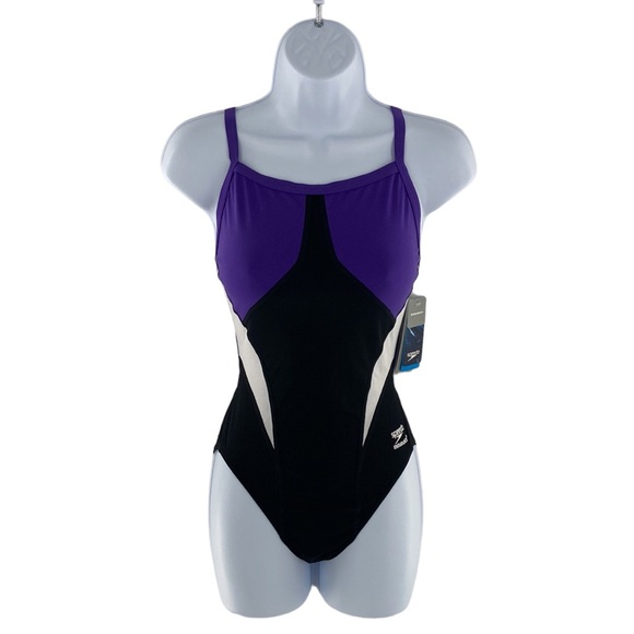 NWT Speedo Endurance+ Competitive Swimsuits Size 6/32 - Picture 1 of 7